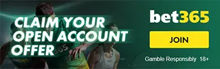 Bet365 — Open Account Offer